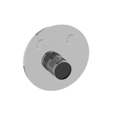 Contemporary 2-Button Diamond Knurl Round Trim