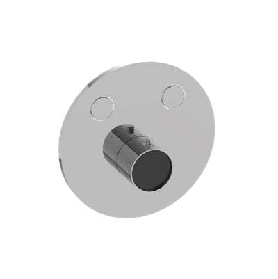 Contemporary 2-Button Round Trim