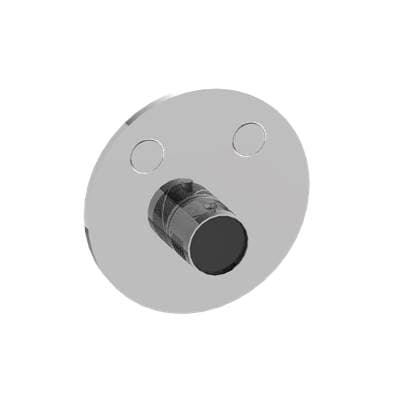 Contemporary 2-Button Oblique Knurl Round Trim by Graff