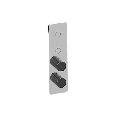 Contemporary 2-Button Paired Knob Vertical Trim