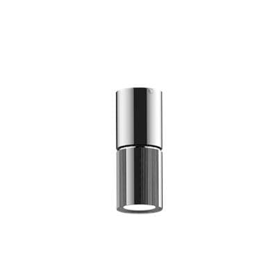 Ceiling-Mount Contemporary Fluted Knurl LED Fixture