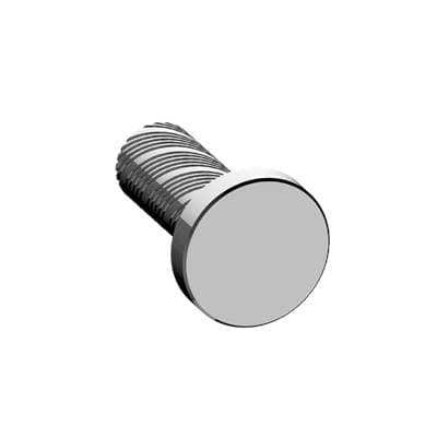 Contemporary Towel hook Oblique Knurled by Graff