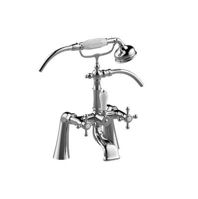 Exposed Deck-Mounted Tub Filler w/Handshower Set by Graff