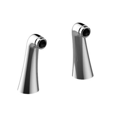 Deck-Mounted Pillar Unions by Graff