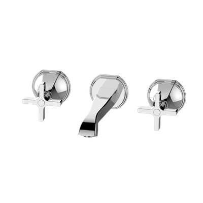 Finezza UNO Three-Hole Wall-Mounted Tub Filler with 7-1/2'' spout