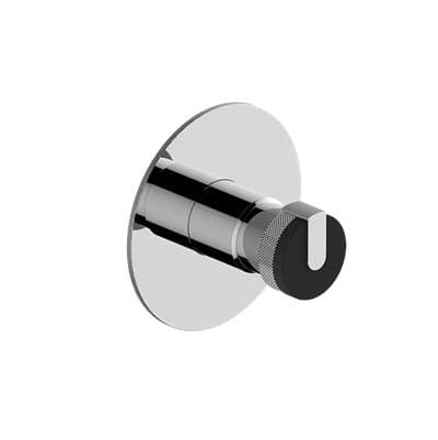 Round Pressure Balancing Valve Trim Plate w/Handle by Graff