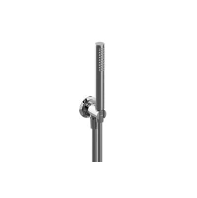 Contemporary Handshower with Wall Bracket and Integrated Wall Supply Elbow