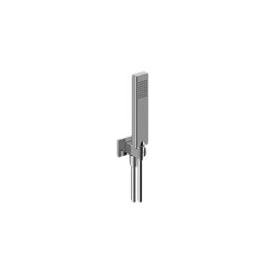 Contemporary Handshower Set w/Wall Bracket and Integrated Wall Supply Elbow