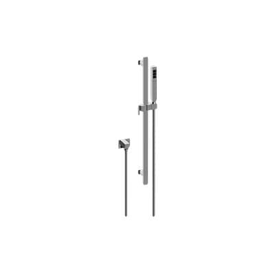 Contemporary Handshower w/Wall-Mounted Slide Bar