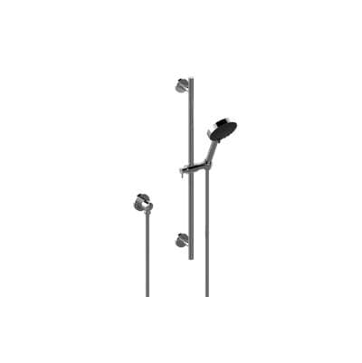 Contemporary Handshower with Harley Wall-Mounted Slide Bar