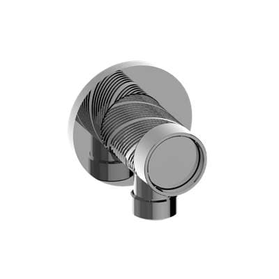 Contemporary Wall Supply Elbow Oblique Knurled