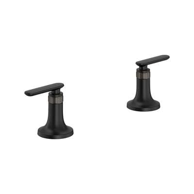 Listra Level Handles, Lav Matte Black
