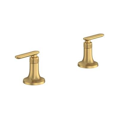 Listra Level Handles, Lav Grohe Brushed Cool Sunrise by Grohe