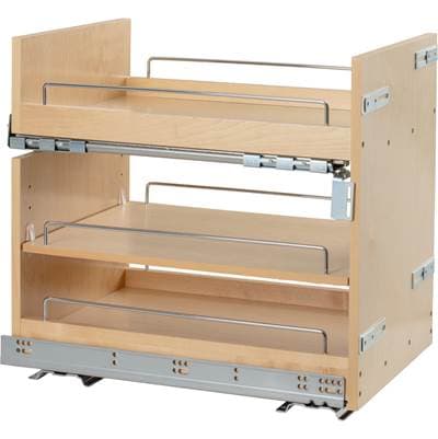 14'' ''No Wiggle'' Soft-Close Under Drawer Base Pullout by Hardware Resources