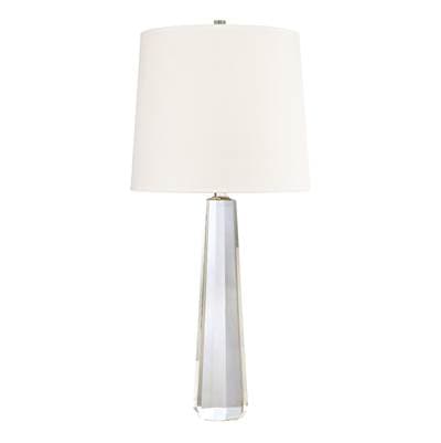 1 Light Table Lamp with Crystal