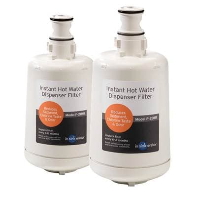 Replacement Filter Cartridges (2-Pack) F-201R for Water Dispenser by InSinkErator Pro