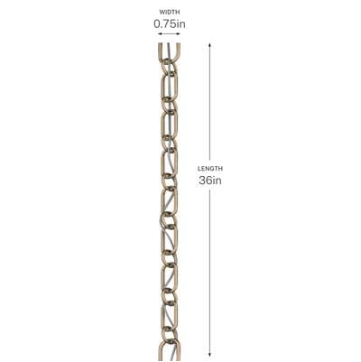 36'' Round Decorative Chain In Champagne Bronze by Kichler Lighting
