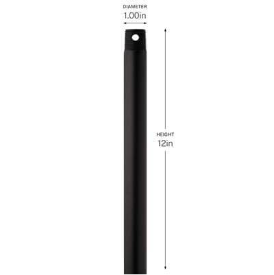 12 Inch Ceiling Fan Downrod by Kichler Lighting
