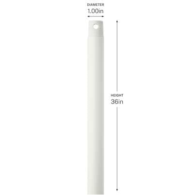 36 Inch Ceiling Fan Downrod