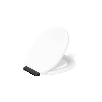 Glissade ReadyLatch Quiet-Close Round-Front Toilet Seat by Kohler