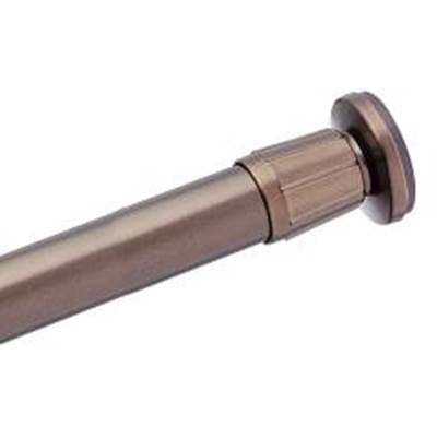 Old world bronze shower rod by Moen Commercial