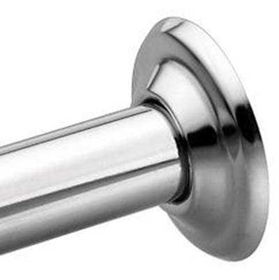 Stainless shower rod by Moen Commercial
