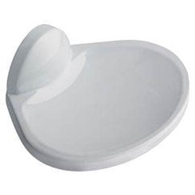 Glacier soap holder by Moen