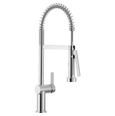 Chrome One-Handle Pulldown Kitchen Faucet by Moen