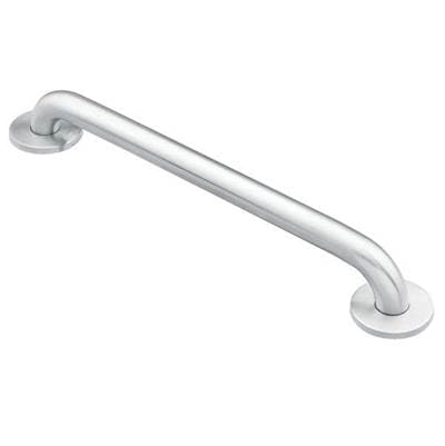 Stainless 18'' concealed screw grab bar by Moen