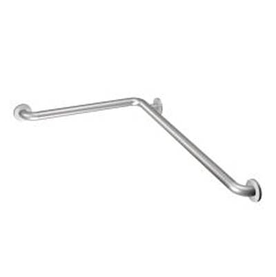 Peened 24'' l-shaped grab bar by Moen