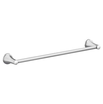 Chrome 18'' towel bar by Moen