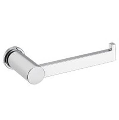 Chrome single-post paper holder