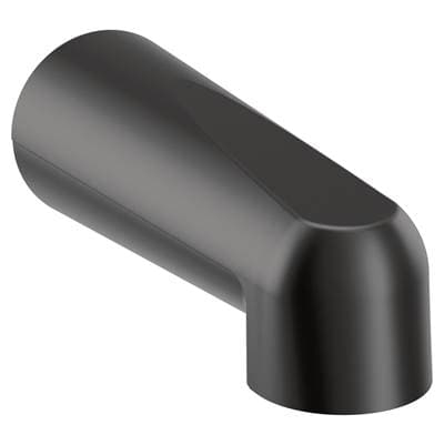 Non-Diverter 1/2-Inch CC Slip-Fit Tub Filler Spout, Matte Black by Moen