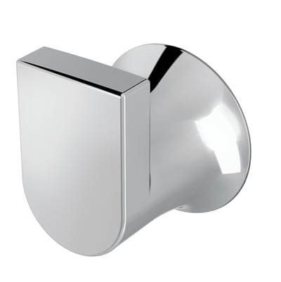 Chrome single robe hook by Moen