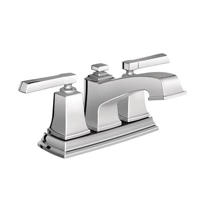 Boardwalk 2-Handle Centerset Bathroom Faucet Chrome by Moen