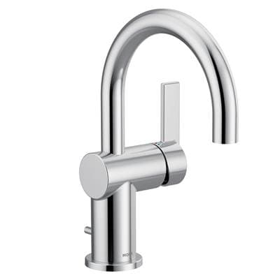 Moen cia Single Handle Bathroom Sink Faucet in Chrome