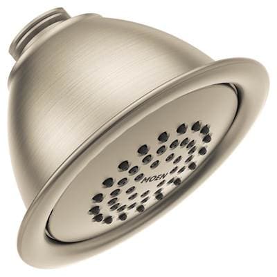 3.75-Inch Single Function Shower Head, Brushed Nickel by Moen