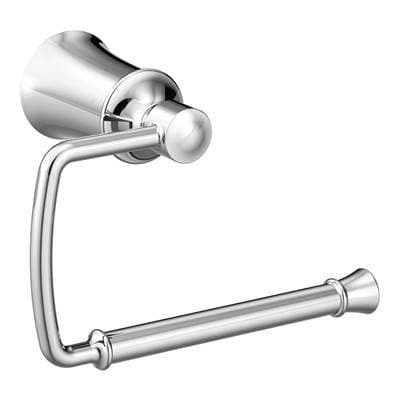 Chrome paper holder by Moen