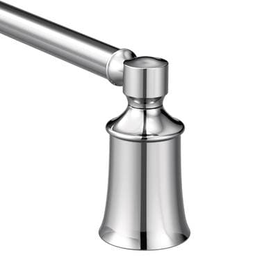 Chrome 18'' towel bar by Moen
