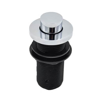 Round Replacement ''Deluxe'' Raised Waste Disposer Air Switch Button by Mountain Plumbing