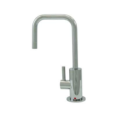 Hot Water Faucet with Contemporary Round Body and Handle (90 deg Spout)