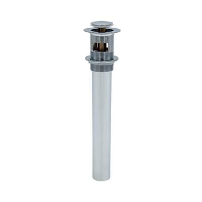 EZ-CLICK Soft Touch Round Lavatory Drain - with Overflow