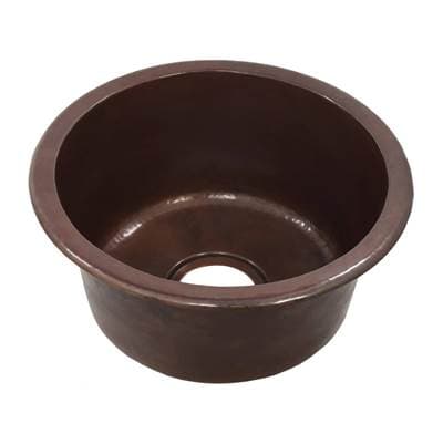 Redondo Chico Bar and Prep Sink Antique Copper
