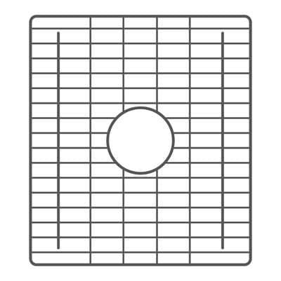 17.25''x15.25'' Bottom Grid Gunmetal by Native Trails