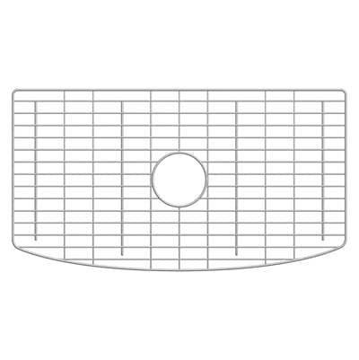28''x15.25'' Bottom Grid Stainless Steel