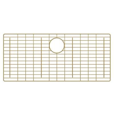 32.25''x14.25'' Bottom Grid Champagne Bronze