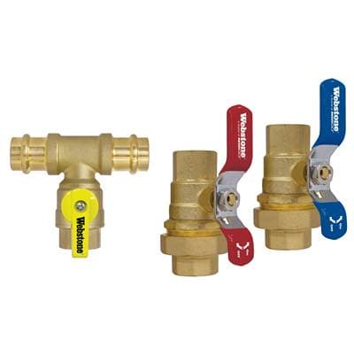 3/4 FIP LF UB WHSV KIT W/T-VLV