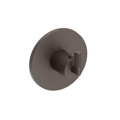 Kimbell 3/4'' Round Thermostatic Trim Plate with Handle Oil Rubbed Bronze by Newport Brass