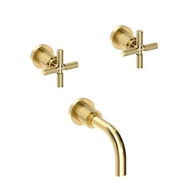 Kimbell Wall Mount Tub Faucet Forever Brass PVD