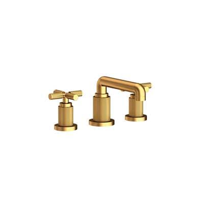 Kimbell Widespread Lavatory Faucet Satin Gold PVD